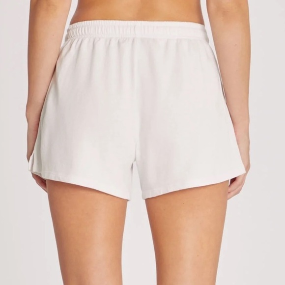 NWT Wildfox Miami Pride Rainbow Kiss Pull On Terry Lounge Shorts - Picture 2 of 8